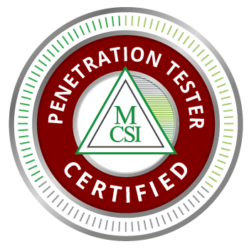 Cybersecurity Certification - Mossé Cyber Security Institute MPT Certified Penetration Tester Certification