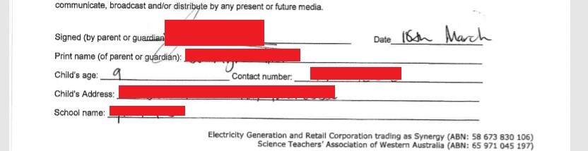 Information leakage of PII children details through Virus Total